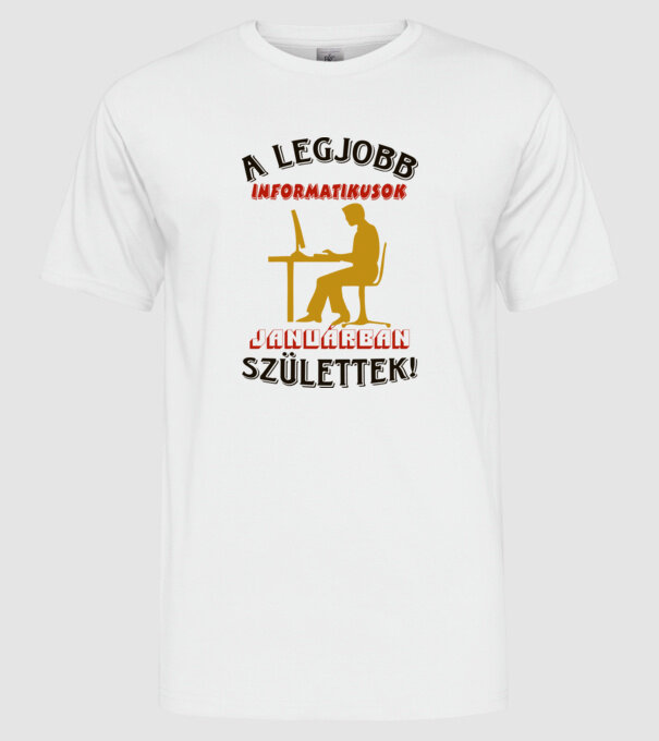  minta fehér pólón