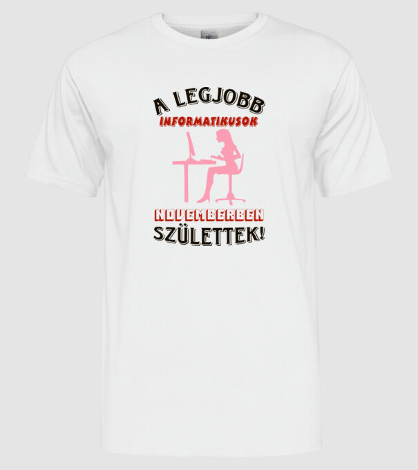  minta fehér pólón