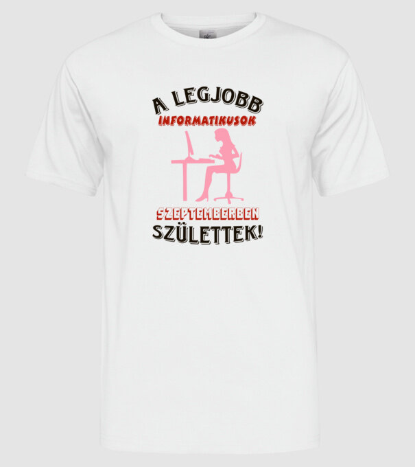  minta fehér pólón