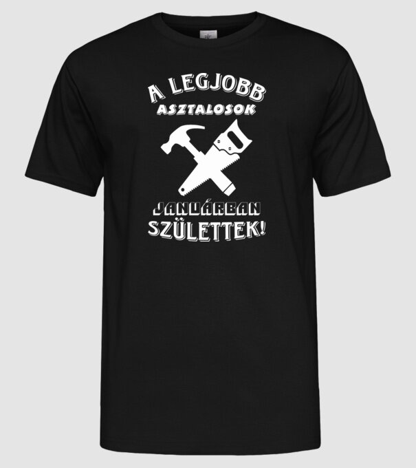 minta fekete pólón