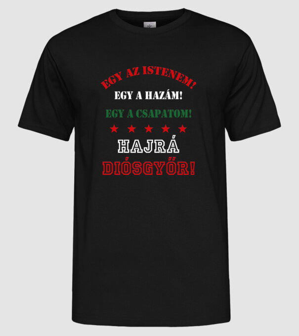  minta fekete pólón