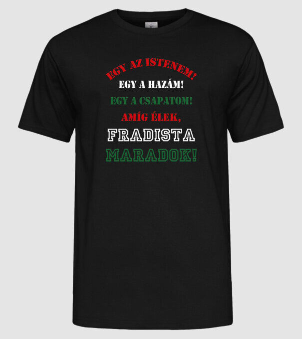  minta fekete pólón