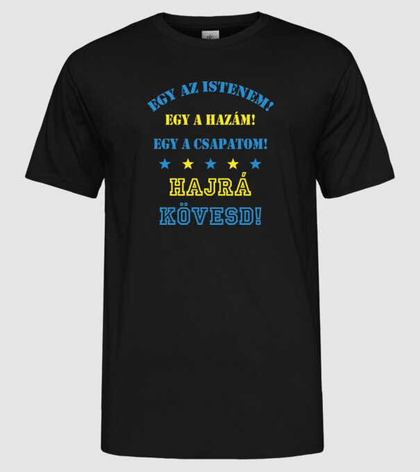  minta fekete pólón