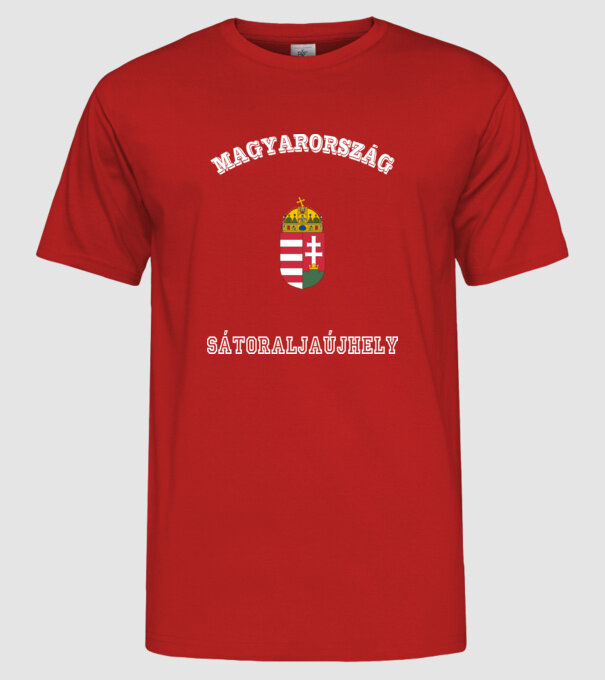  minta piros pólón