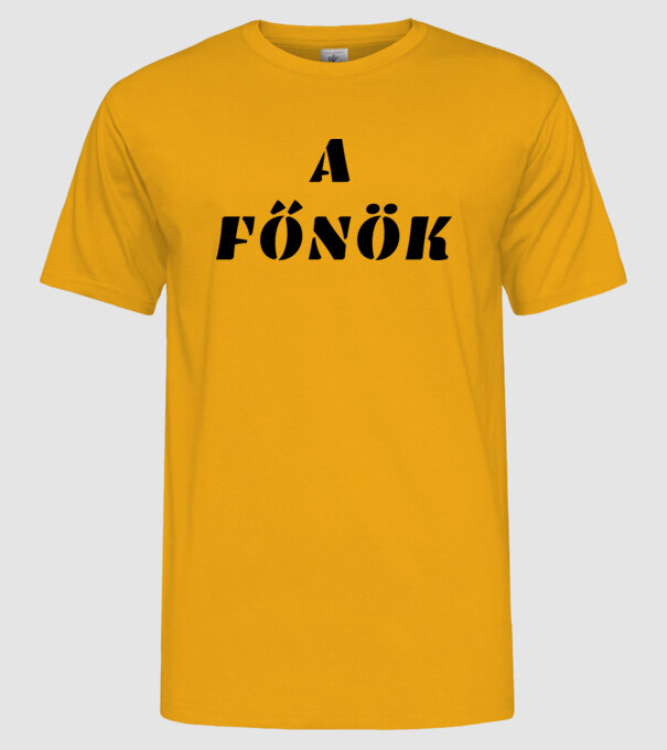  minta sárga pólón