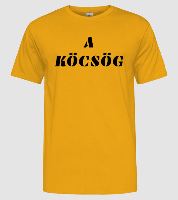  minta sárga pólón