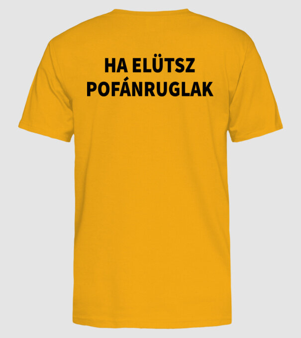  minta sárga pólón