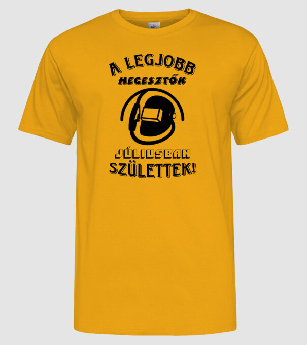  minta sárga pólón
