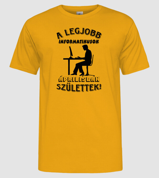  minta sárga pólón