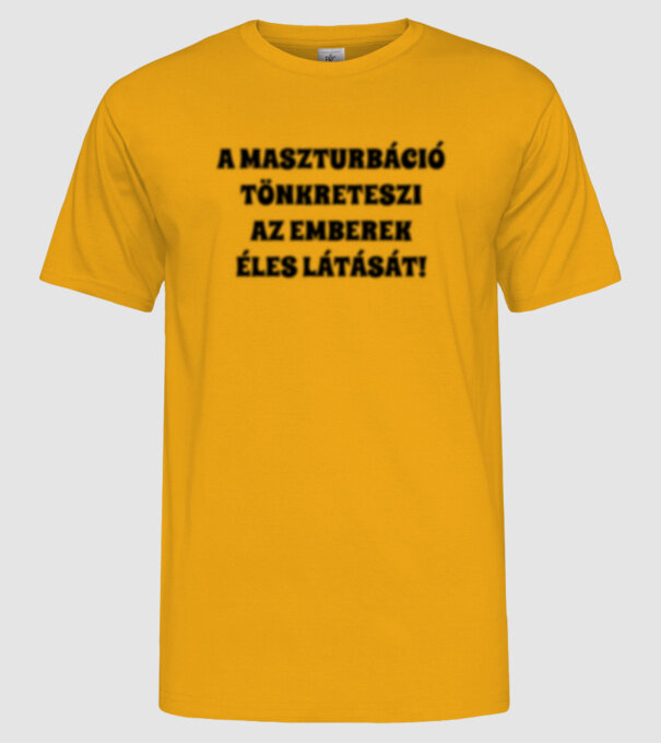  minta sárga pólón