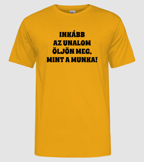  minta sárga pólón