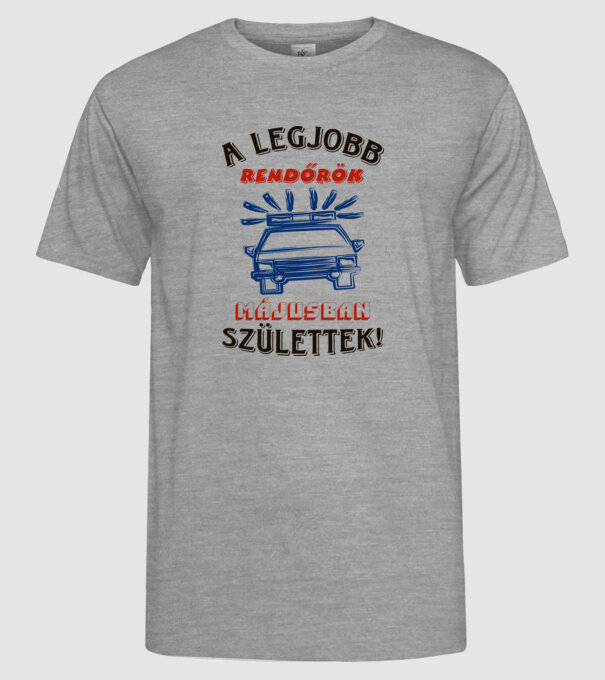  minta szürke pólón