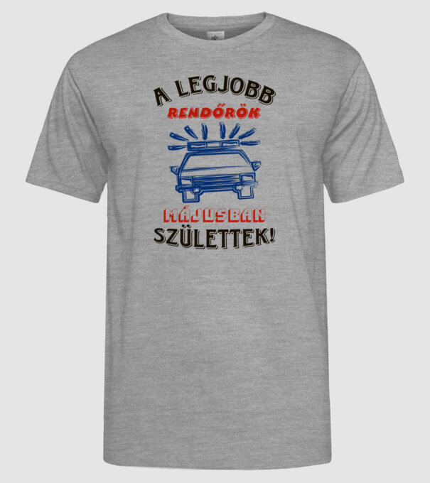  minta szürke pólón