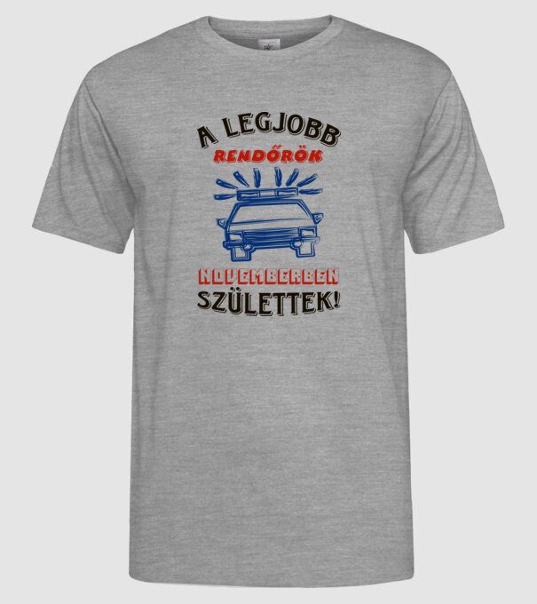  minta szürke pólón