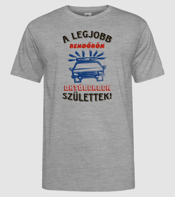  minta szürke pólón
