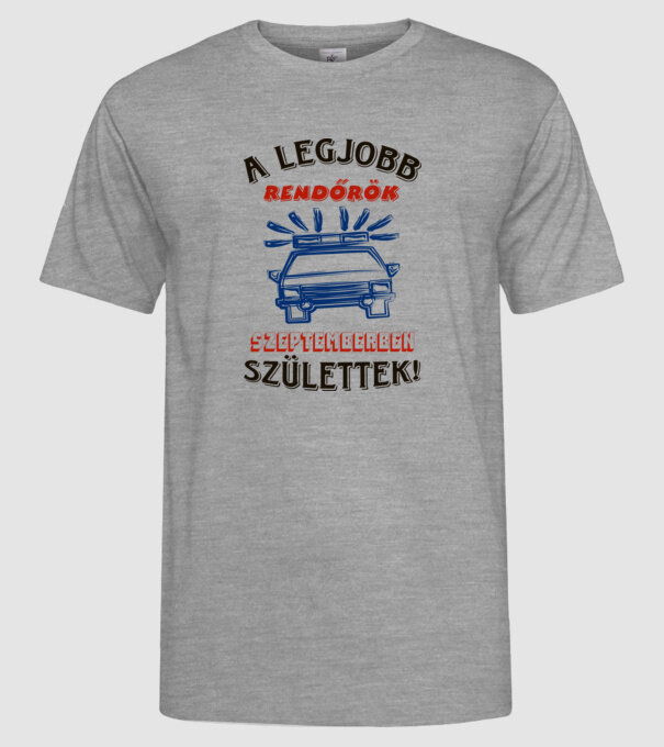  minta szürke pólón