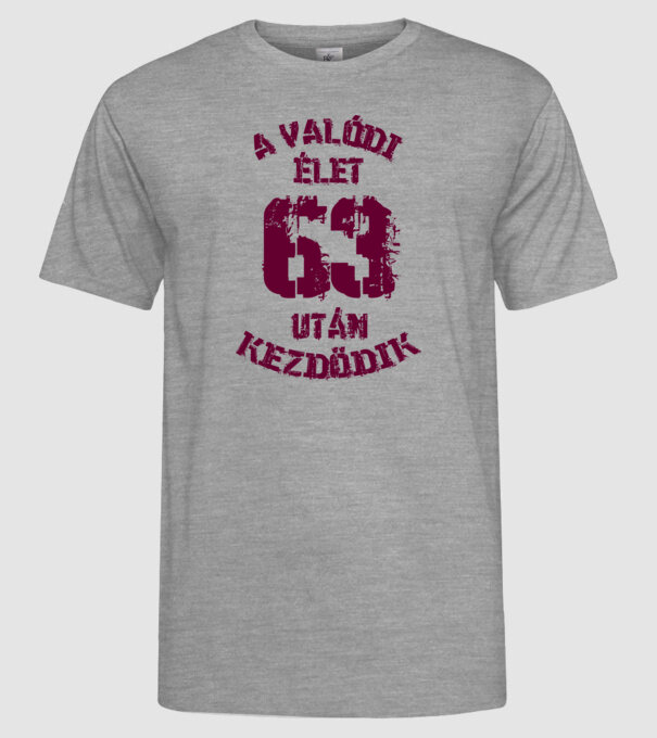  minta szürke pólón