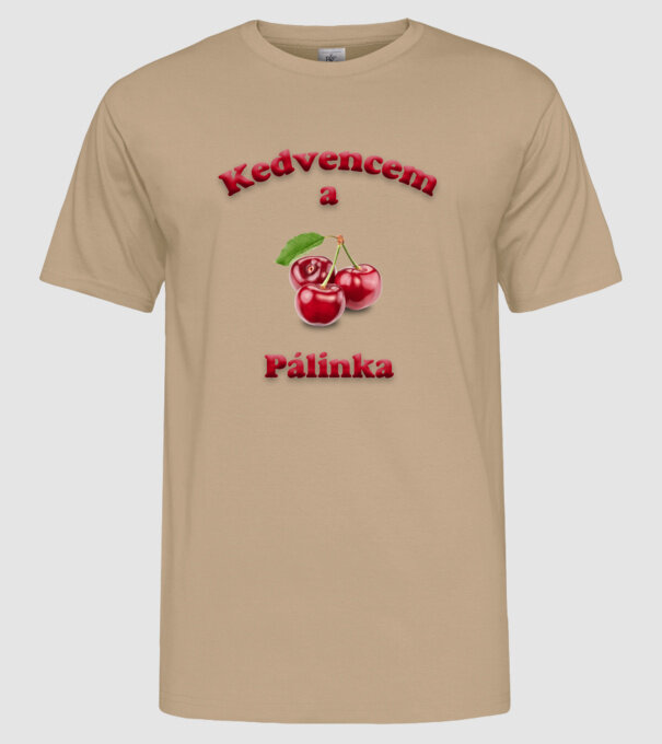  minta homokszín pólón