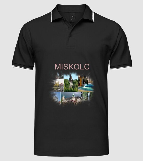  minta fekete pólón