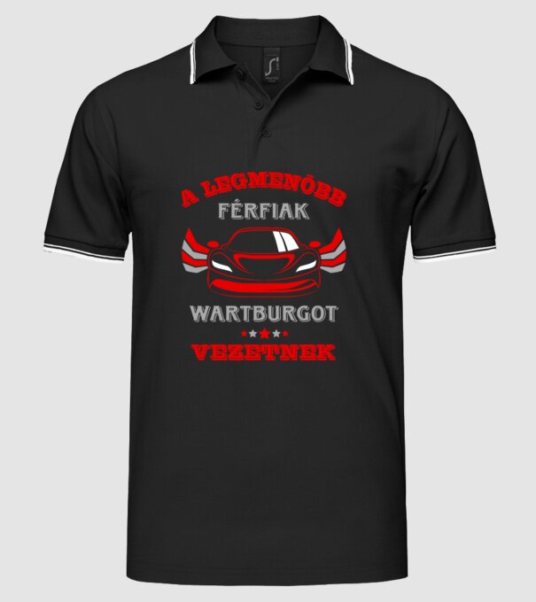  minta fekete pólón