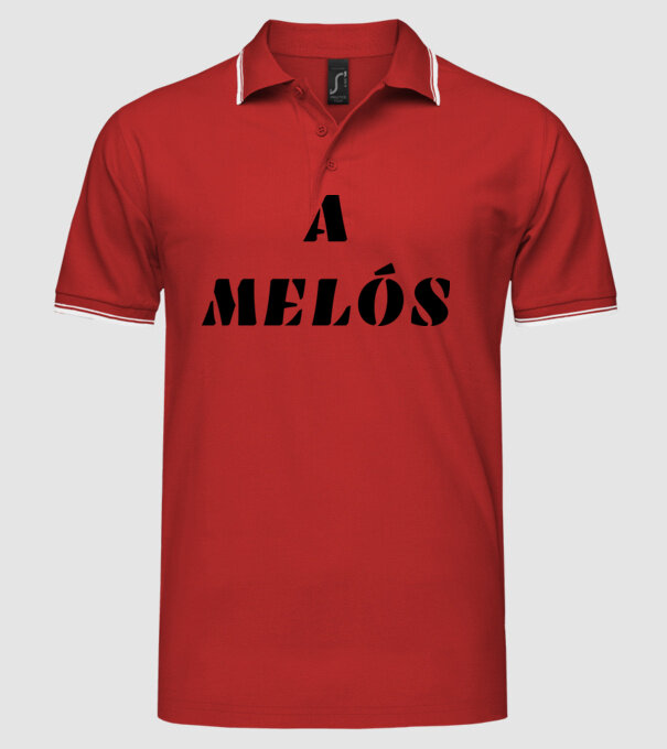  minta piros pólón