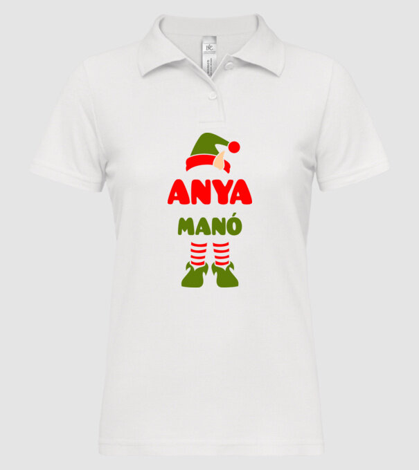  minta fehér pólón
