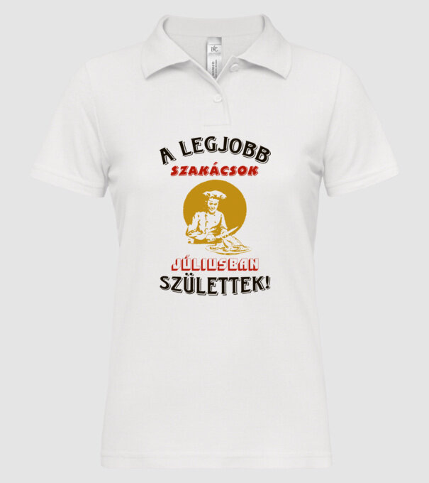  minta fehér pólón