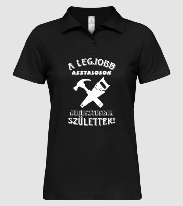 minta fekete pólón