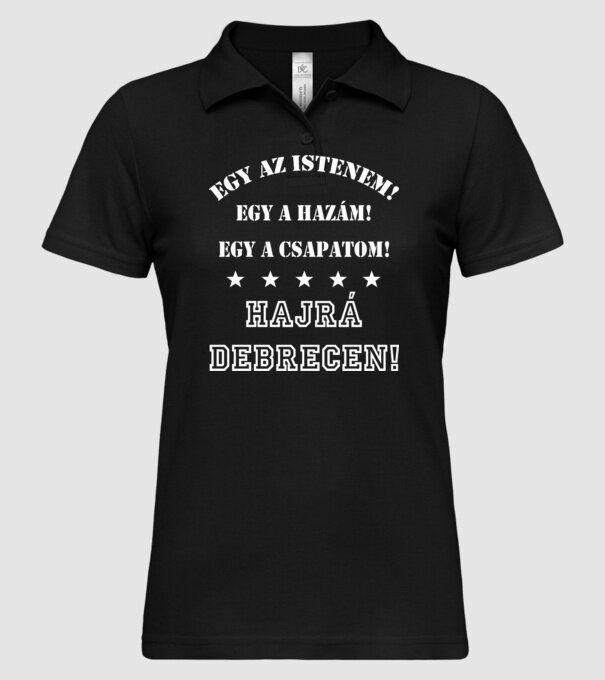  minta fekete pólón