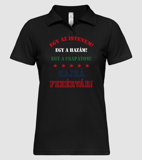  minta fekete pólón