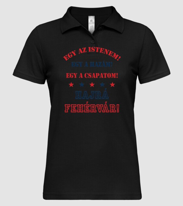 minta fekete pólón