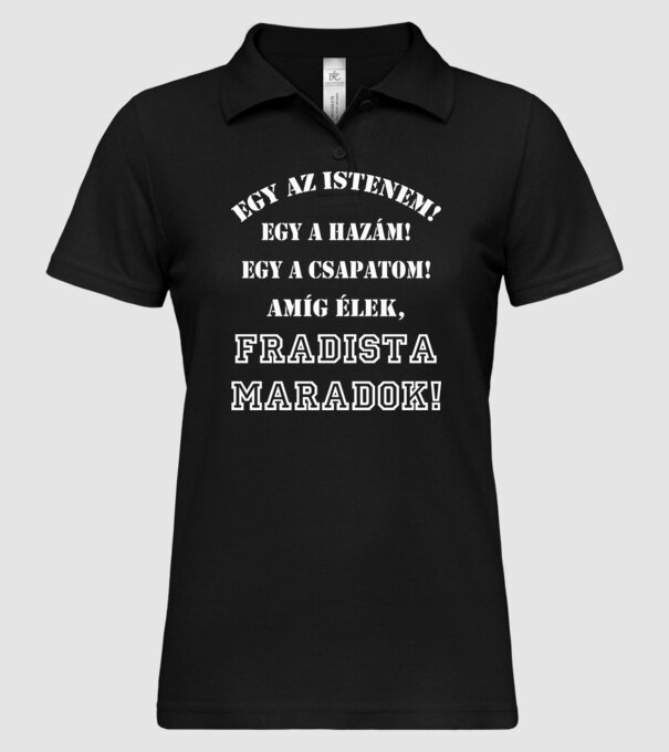  minta fekete pólón