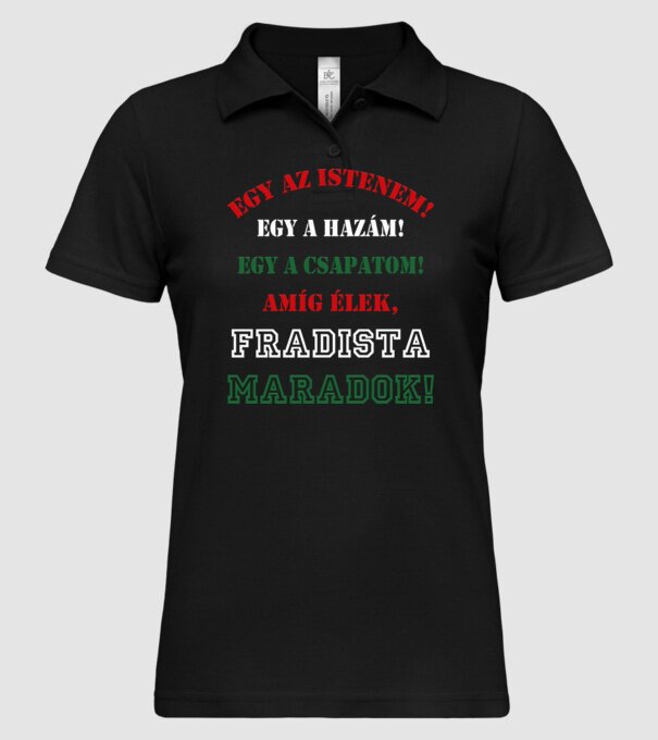  minta fekete pólón