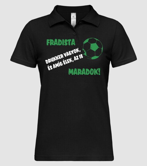  minta fekete pólón