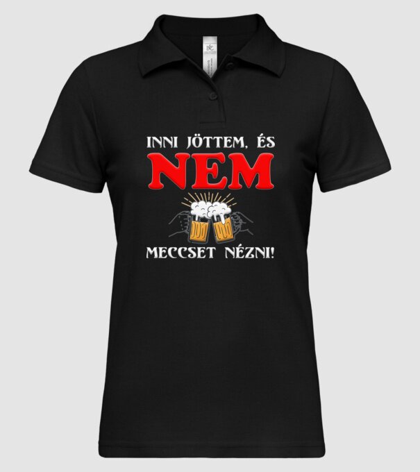  minta fekete pólón