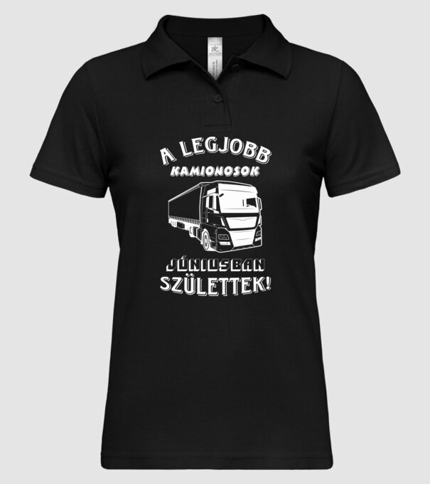  minta fekete pólón