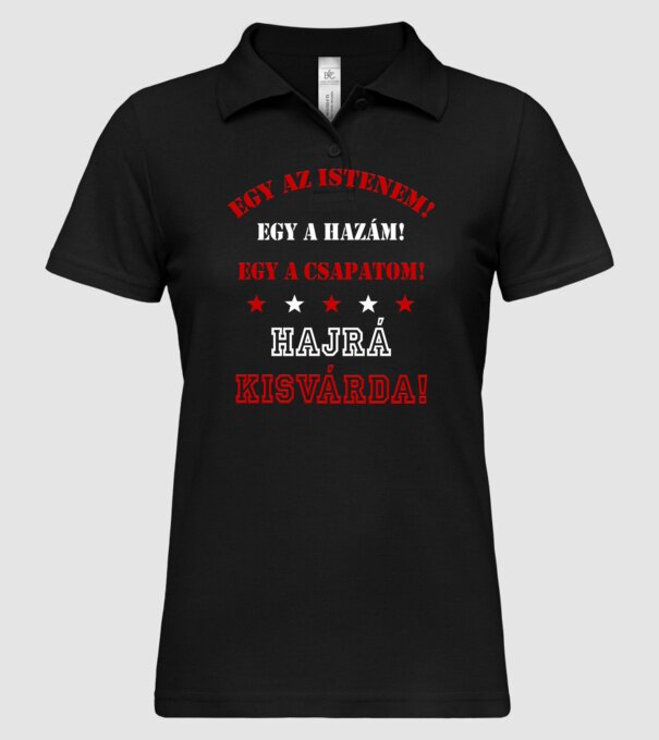  minta fekete pólón