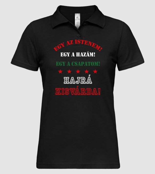  minta fekete pólón
