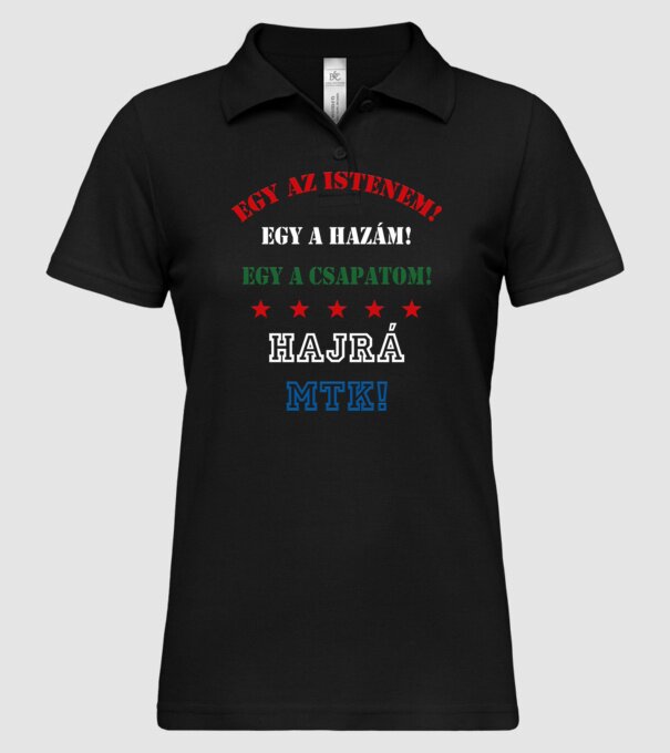  minta fekete pólón