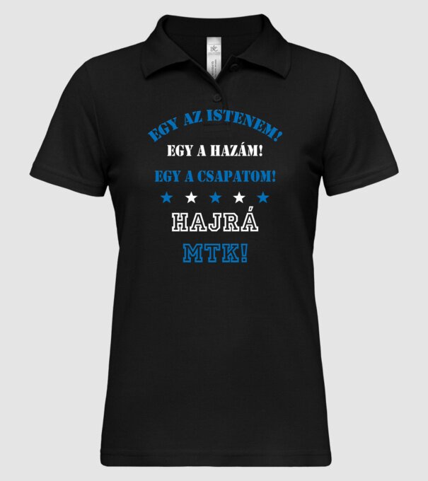  minta fekete pólón