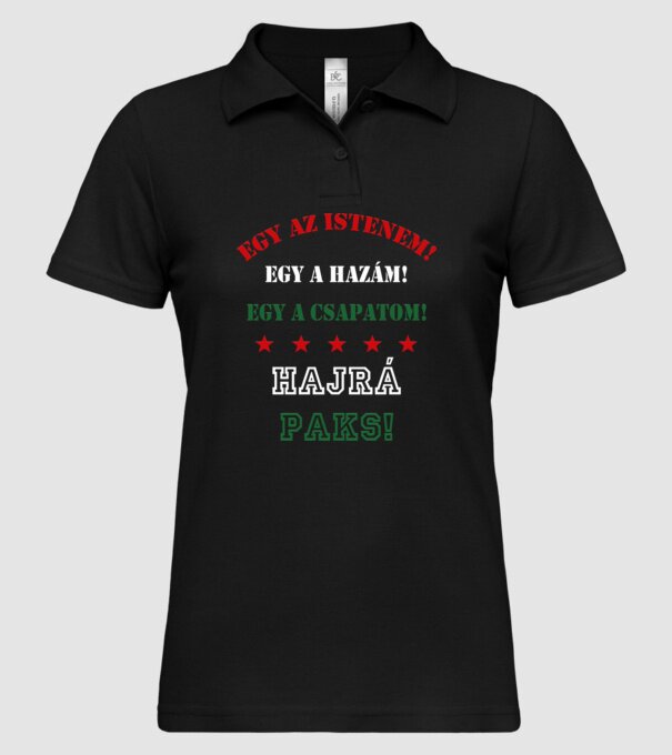 minta fekete pólón