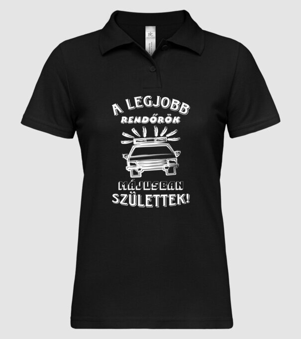  minta fekete pólón