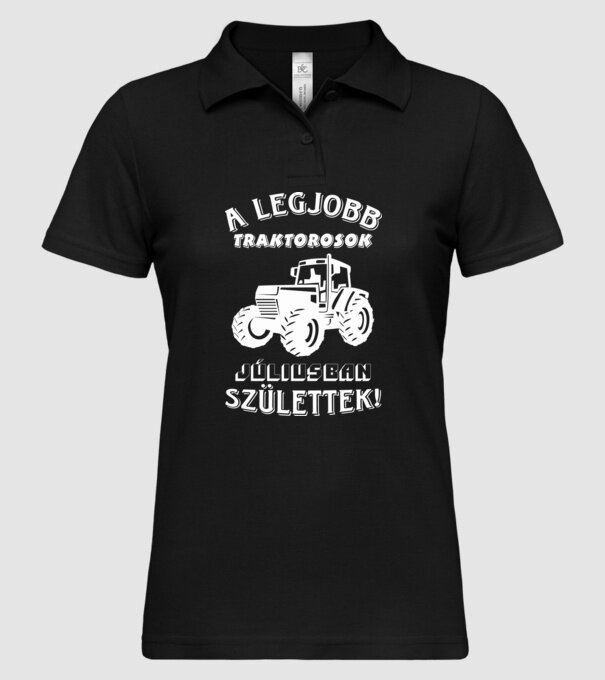  minta fekete pólón