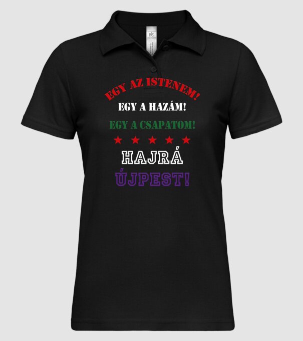  minta fekete pólón