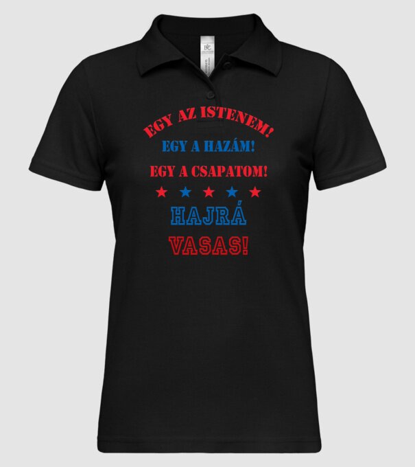  minta fekete pólón