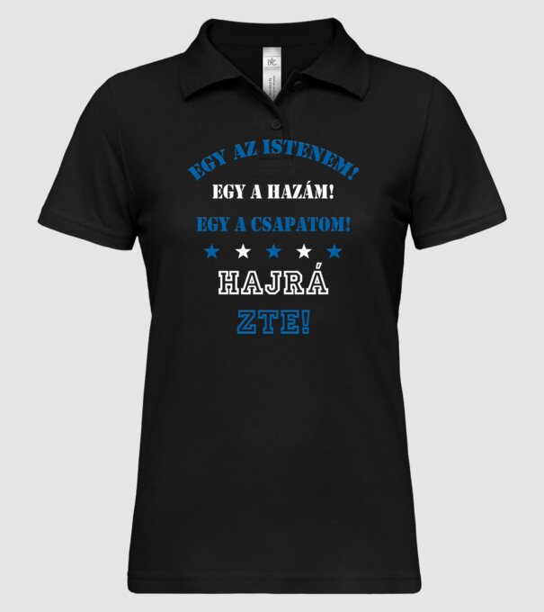  minta fekete pólón