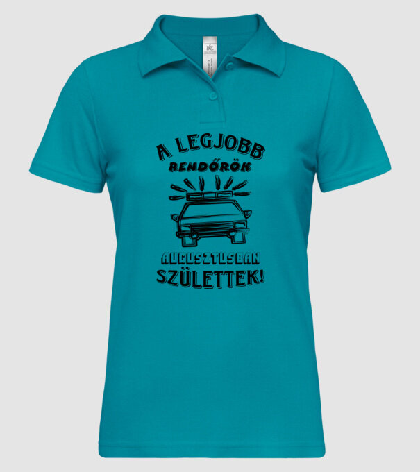  minta türkiz pólón