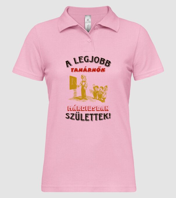  minta világos rózsaszín pólón