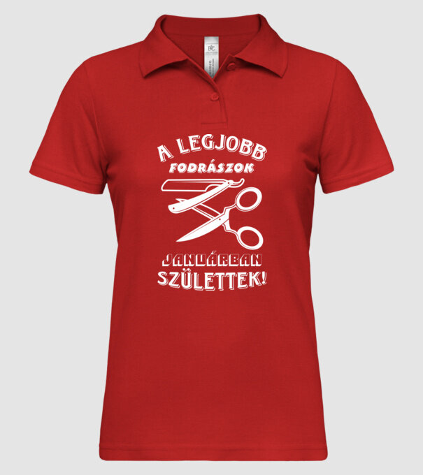  minta piros pólón