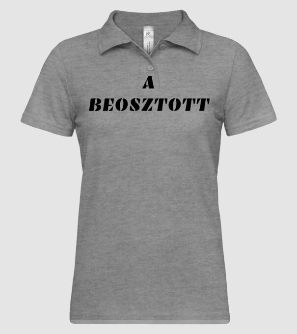  minta szürke pólón